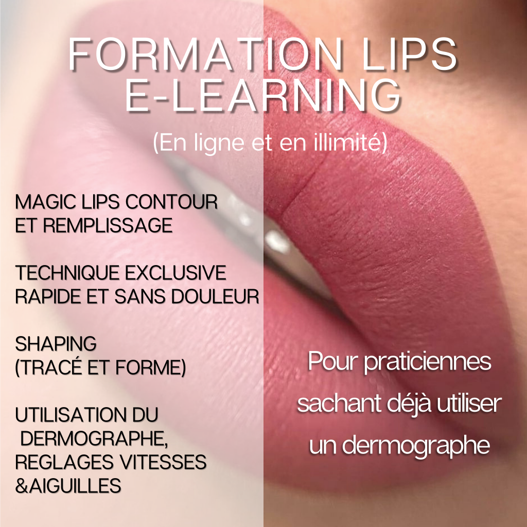 FORMATION EN LIGNE MAGIC LIPS BY MILIA OHB